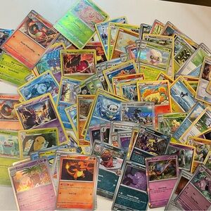 Pokemon Bulk Lot 50 Cards! Random lot , Holos, Energy Cards, & Rares.